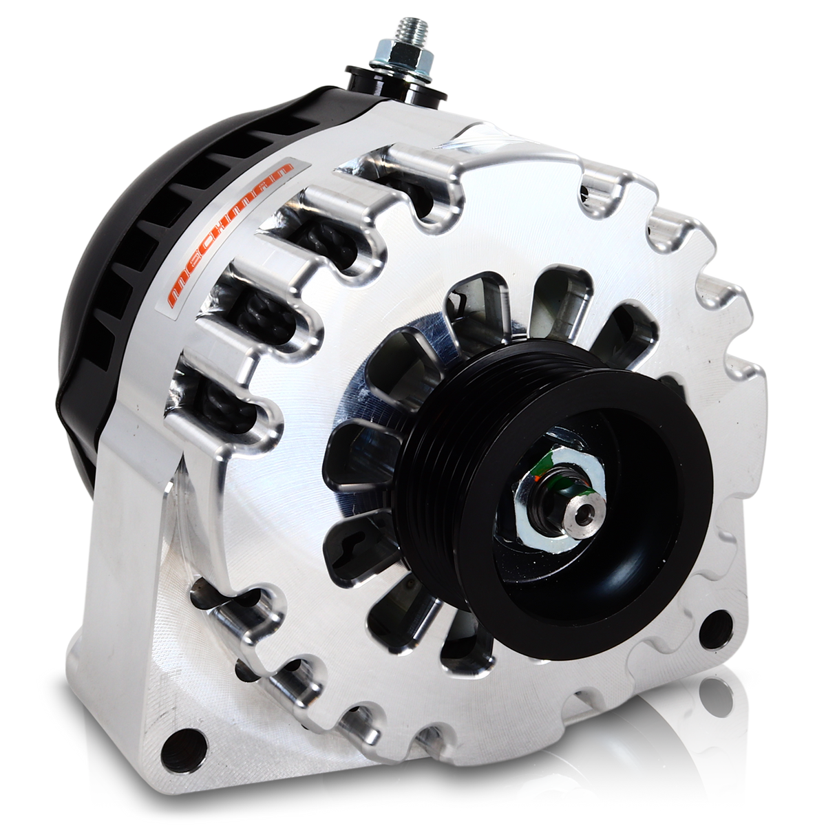 Mechman 170 Amp High Output Alternator 1996-2004 GM Truck 4.3L 4.8L 5.3L 5.7L 6L - Machined Billet