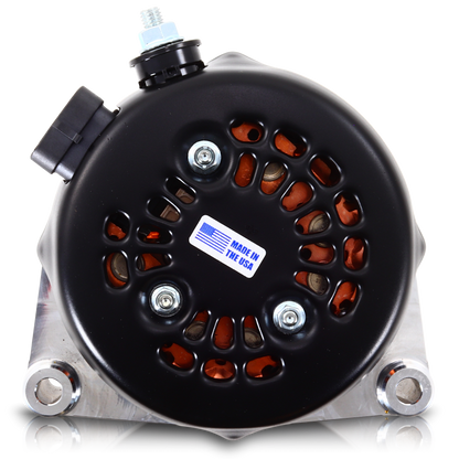 Mechman 170 Amp High Output Alternator 1996-2004 GM Truck 4.3L 4.8L 5.3L 5.7L 6L - Machined Billet