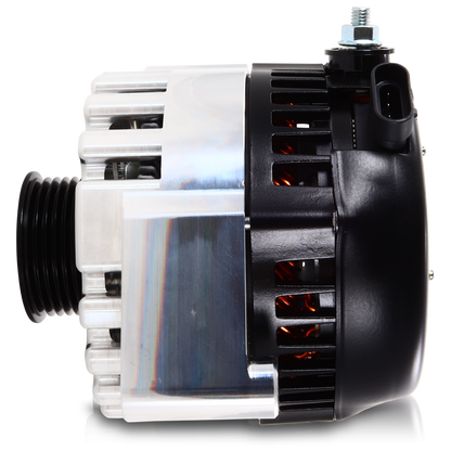 Mechman 170 Amp High Output Alternator 1996-2004 GM Truck 4.3L 4.8L 5.3L 5.7L 6L - Machined Billet