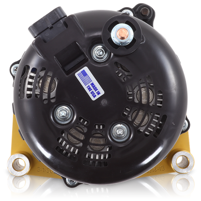 Mechman 400 Amp High Output Alternator 1996-2004 GM Truck 4.3L 4.8L 5.3L 5.7L 6L - Gold Billet
