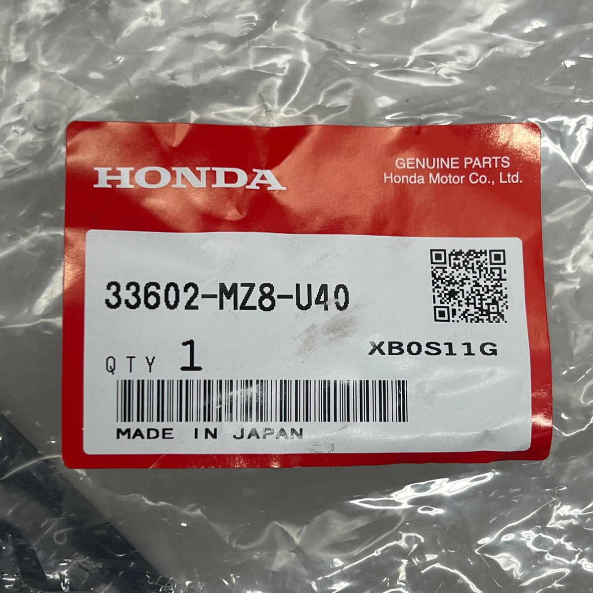 HONDA Turn Signal RR. R. Base For Shadow Motorcycle Genuine OEM 33602-MZ8-U40