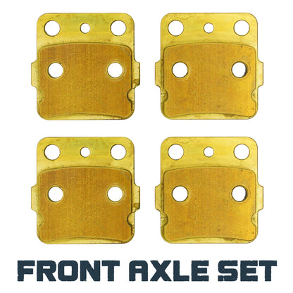 Honda Rancher/Foreman TRX420/TRX500/TRX520 2009-2026 Brass Brake Pad Set