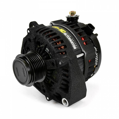 XDP Wrinkle Black HD High Output Alternator XD350