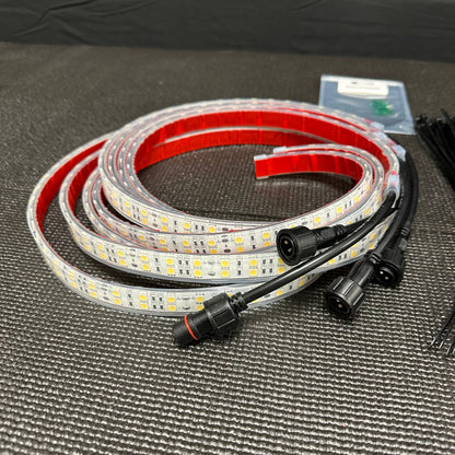 Double Row White Portal Lights