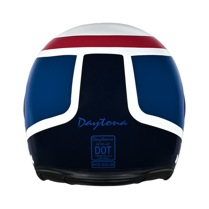 D.O.T. & ECE Daytona Retro Jet- W/ Patriot