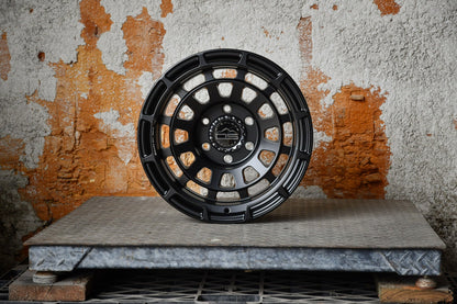 Overland Sector Badlander Forged 17x9 +0 6x135/6x139.7mm 106.1mm All Satin Black