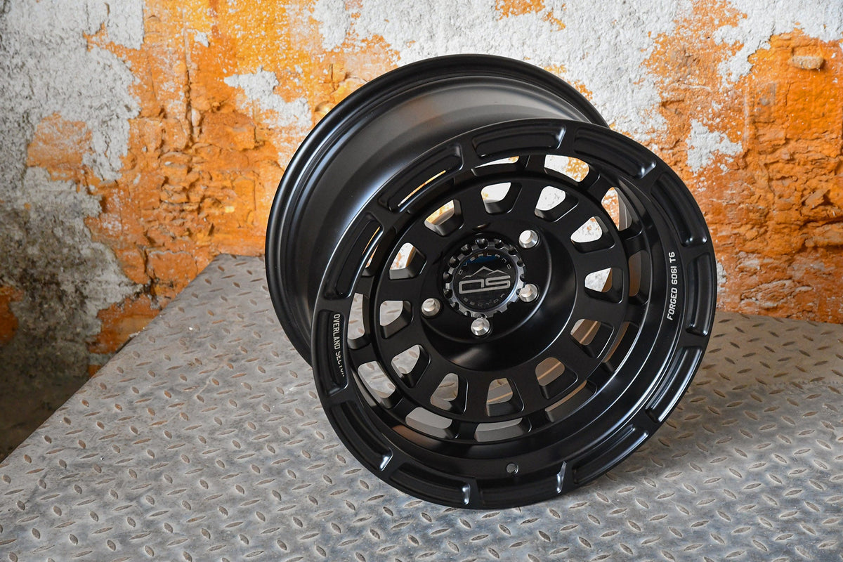 Overland Sector Badlander Forged 17x9 +0 6x135/6x139.7mm 106.1mm All Satin Black