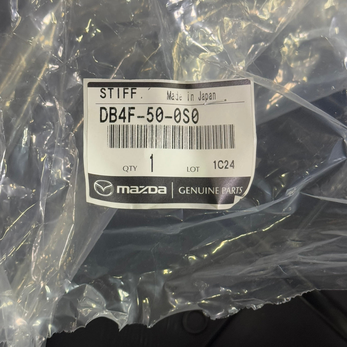 MAZDA Sport Cover And Brackets Stiffener A Bumper Sz 37” L x 9” H DB4F-50-0S0