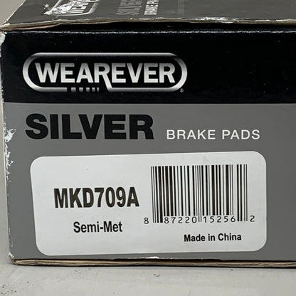WEAREVER Semi-Metallic Disc Brake Pad Set for Cadillac, Saab & Saturn MKD709A