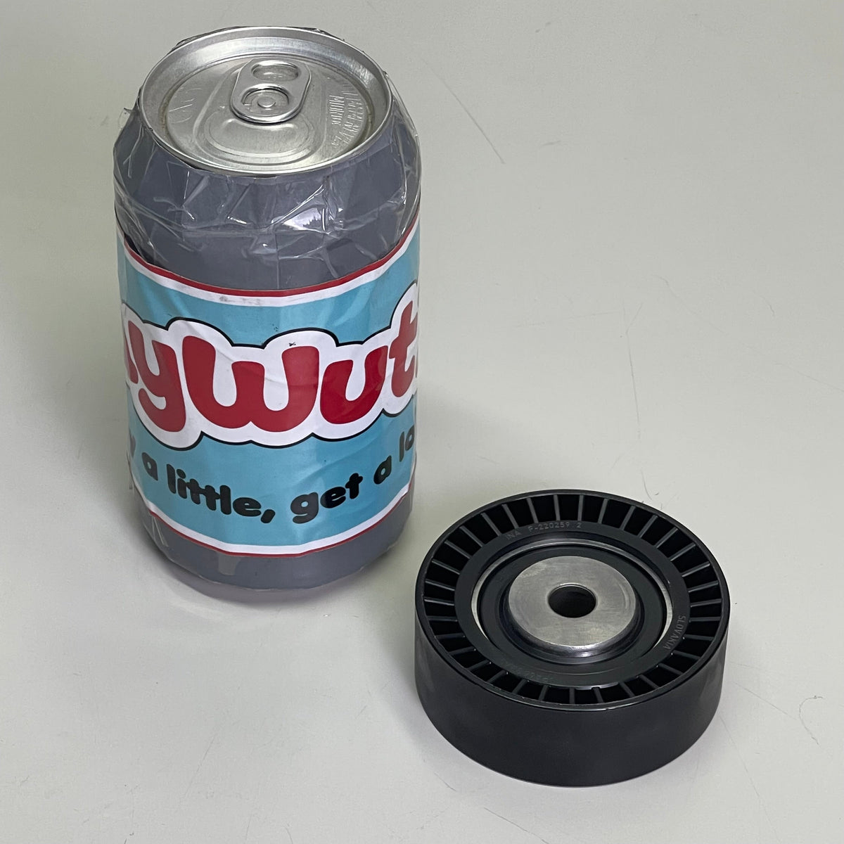 MURRAY Idler Tensioner Pulley Heavy-Duty Thermoplastic Smooth Black for BMW 2330075