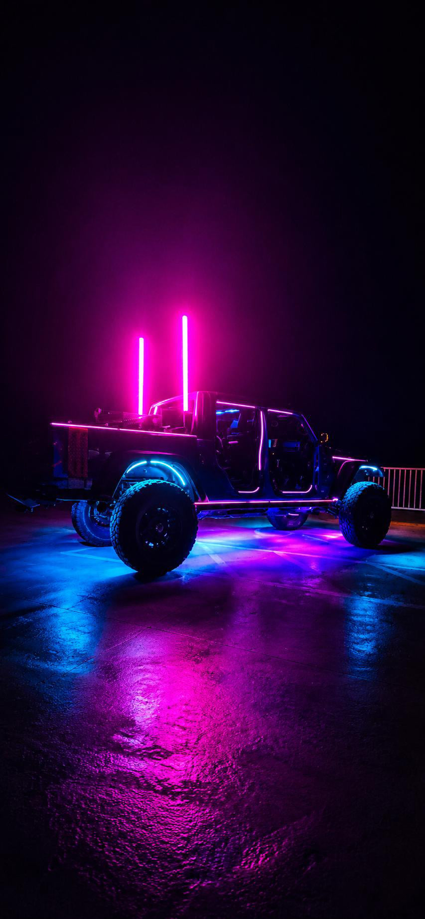 Shoreline Offroad Pro Series Fat RGBIC 3’ Whip Lights