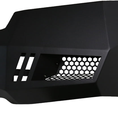 2015-2020 Chevrolet Colorado Black Heavy Durty Steel Front Bumper w/ LED Light Ports