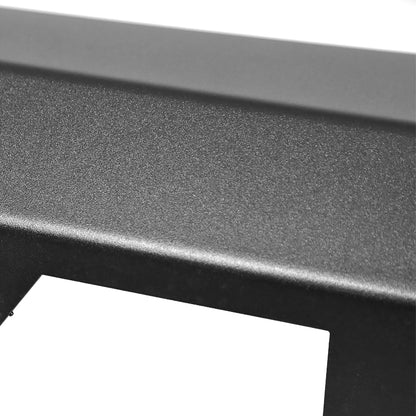 2018-2020 Ford F-150 Black Heavy Duty Steel Front Bumper w/ LED Light Ports