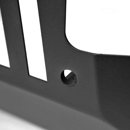 2010-2018 Dodge RAM 2500/3500 Black Heavy Duty Steel Front Bumper w/ LED Light Ports