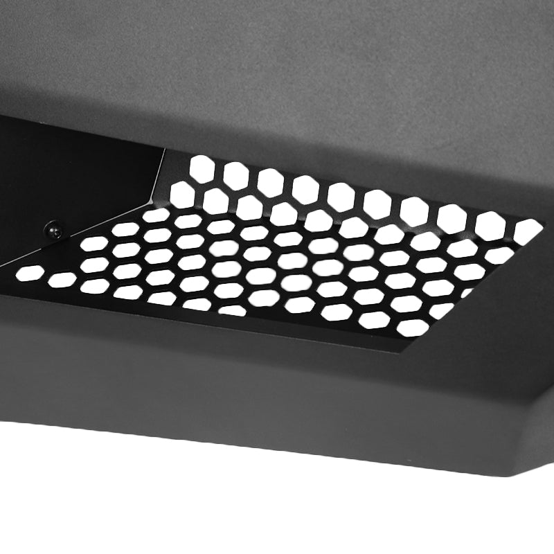 2013-2018 Dodge RAM 1500 / 2019-2021 Dodge RAM Classic Black Heavy Duty Steel Front Bumper w/ LED Light Ports & Sensor Holes