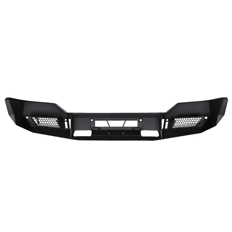 2013-2018 Dodge RAM 1500 / 2019-2021 Dodge RAM Classic Black Heavy Duty Steel Front Bumper w/ LED Light Ports & Sensor Holes