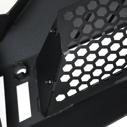 2013-2018 Dodge RAM 1500 / 2019-2021 Dodge RAM Classic Black Heavy Duty Steel Front Bumper w/ LED Light Ports & Sensor Holes