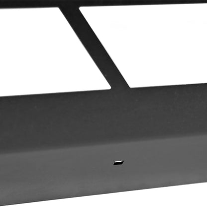 2014-2021 Toyota Tundra Black Heavy Duty Steel Front Bumper w/ LED Light Ports