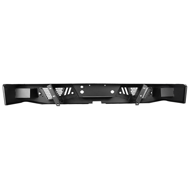 2006-2014 Ford F-150 Black Heavy Duty Steel Rear Step Bumper