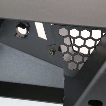 2006-2014 Ford F-150 Black Heavy Duty Steel Rear Step Bumper