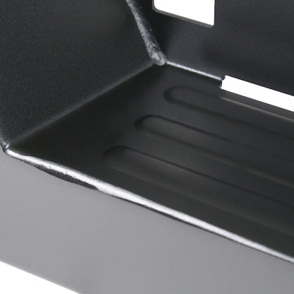 2014-2021 Toyota Tundra Black Heavy Duty Steel Rear Step Bumper w/ License Lamp