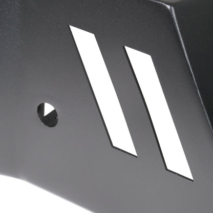 2014-2021 Toyota Tundra Black Heavy Duty Steel Rear Step Bumper w/ License Lamp