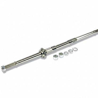 Adjustable width ATV racing axle