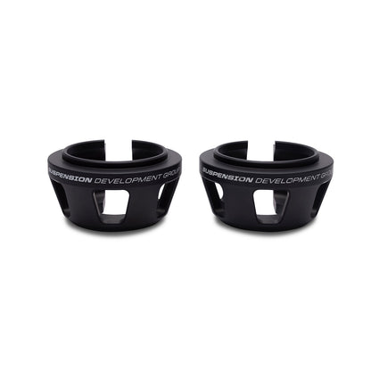 SDG Front Lower Billet Spring Hats | Polaris RZR - Pro R & Turbo R