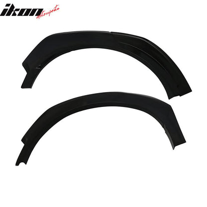 2017-2018 Toyota CHR C-HR Aerokit Unpainted Black Fender Flares PP