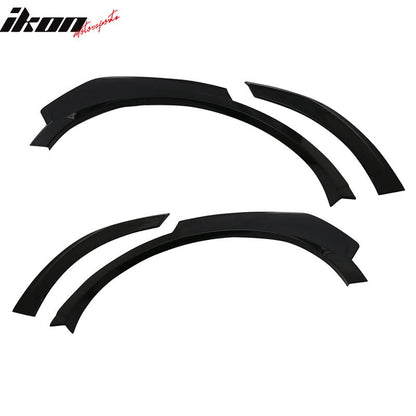 2017-2018 Toyota CHR C-HR Aerokit Unpainted Black Fender Flares PP