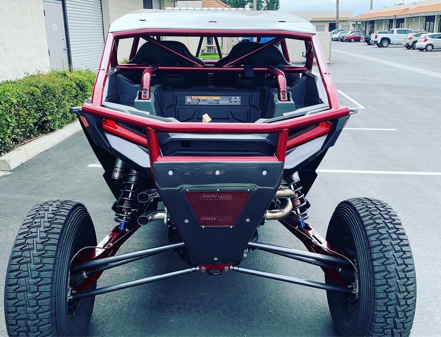 2014-2023 Polaris RZR 4DR Rear Bumper Cage
