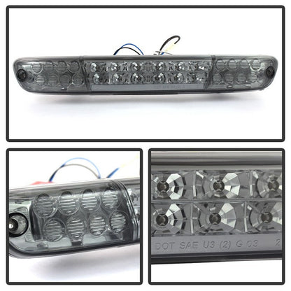 SPYDER Xtune Chevy Colorado 04-13 /GMC Canyon 04-12 LED 3rd Brake Light Smoke BKL-JH-CCO04-LED-SM 9024924