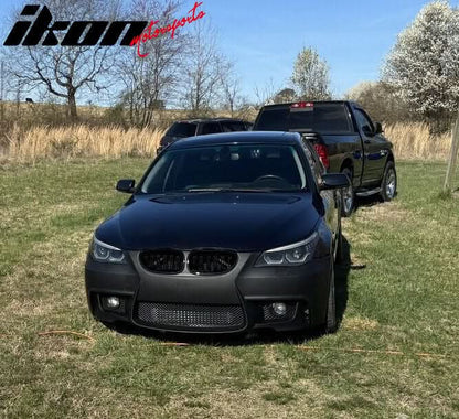 2004-2010 BMW E60 5-Series 1M Style Front Bumper Cover Conversion PP