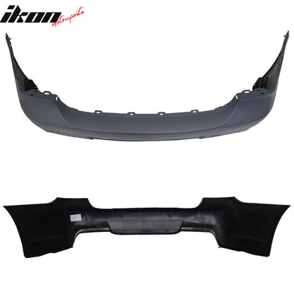 Fits 06-11 E90 Sedan 335 335i MT Msport Rear Bumper&Diffuser