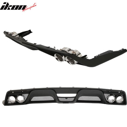 2015-2017 Ford Mustang Thunderbird Rear Diffuser Catback Exhaust Tips