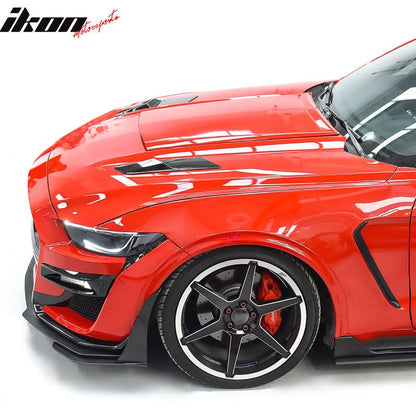 2015-2017 Ford Mustang GT500 Style Painted Front Bumper Replacement PP