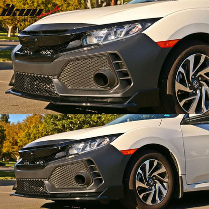 2016-2021 Honda Civic Sedan Type R Style CTR Bumper + Lip +Grille