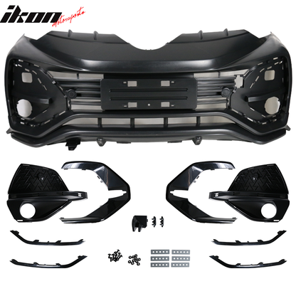 2018-2019 Toyota C-HR H Style Unpainted Front Bumper Cover PP