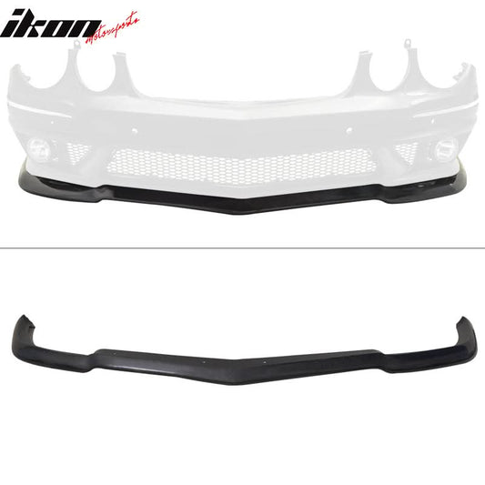 2007-2009 Benz W211 E-Class H Style Unpainted Front Bumper Lip PP
