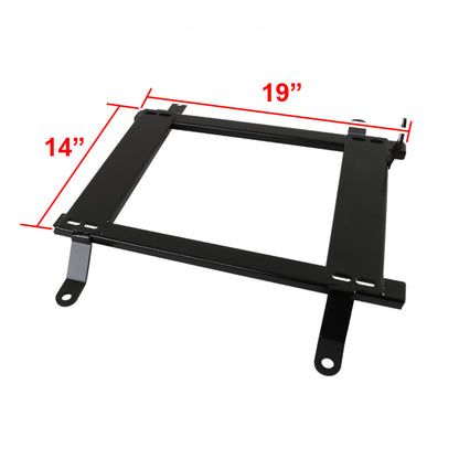 1997-2004 Chevrolet Corvette C5 Tensile Steel Racing Seat Mounting Brackets - 2PCS