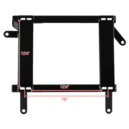 2002-2006 Mitsubishi Lancer/Evo 7/8/CT9A Tensile Steel Racing Seat Mounting Brackets - 2PCS