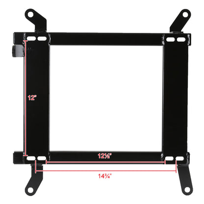 2008-2017 Mitsubishi Lancer/Evo Tensile Steel Racing Seat Mounting Brackets - 2PCS