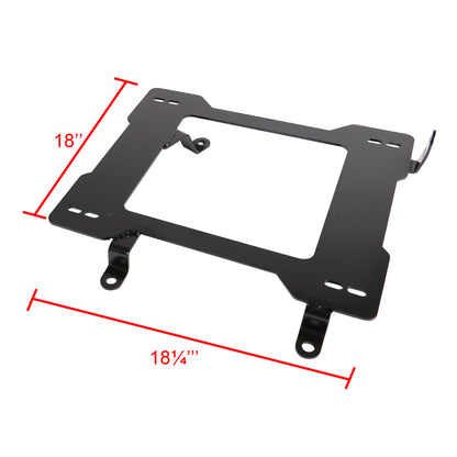 1999-2004 Ford Mustang Tensile Steel 4/5/6-Point Racing LSeat Mounting Brackets - 2PCS
