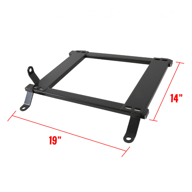 2005-2014 Ford Mustang Tensile Steel Racing Seat Mounting Brackets - 2PCS