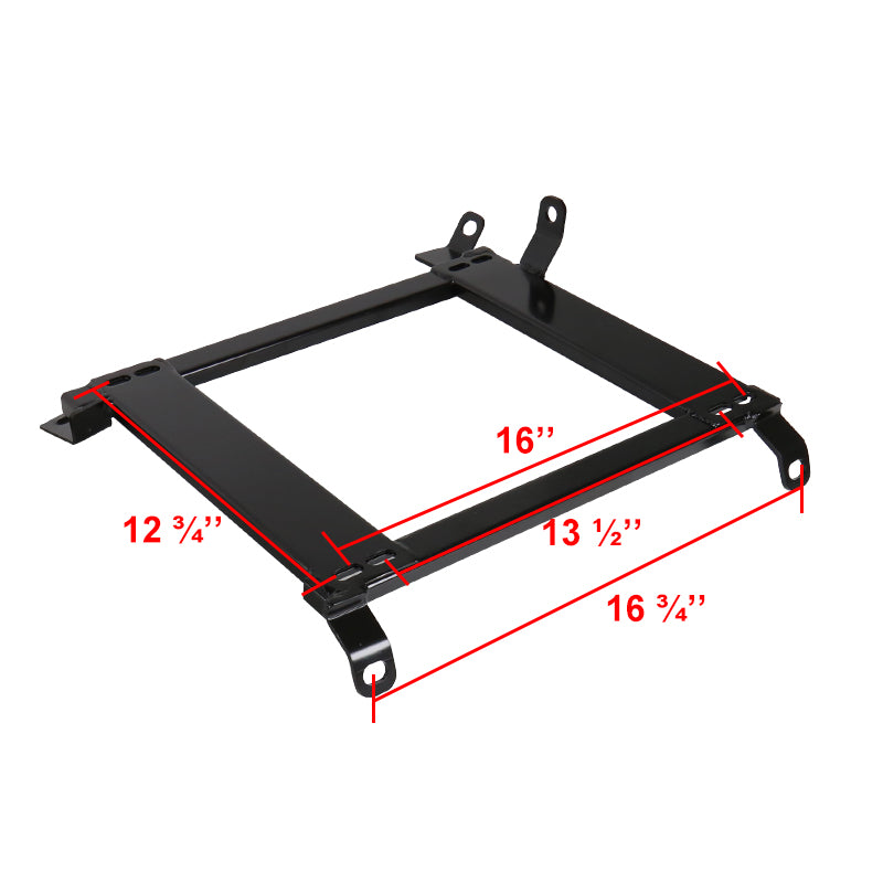 1993-2007 Subaru Impreza WRX STI Racing Seats Mounting Brackets
