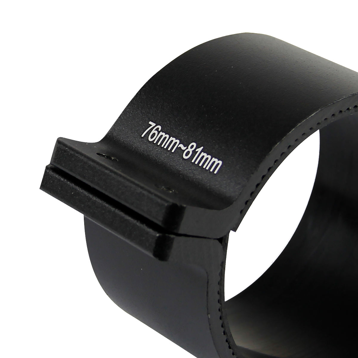 Universal 3" Aluminum Light Mounting Brackets (Black)