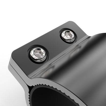 Universal 3" Aluminum Light Mounting Brackets (Black)