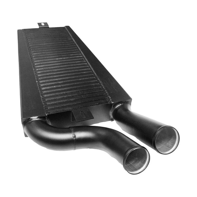 BULL BOOST PERFORMANCE Black K Series Vertical Flow Intercooler K20 K24 For Honda Acura K Swap EG EK DC2 RSX
