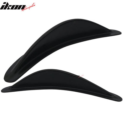 2018-2021 Subaru WRX STI WRC Style 2PC Front Bumper Canards PU