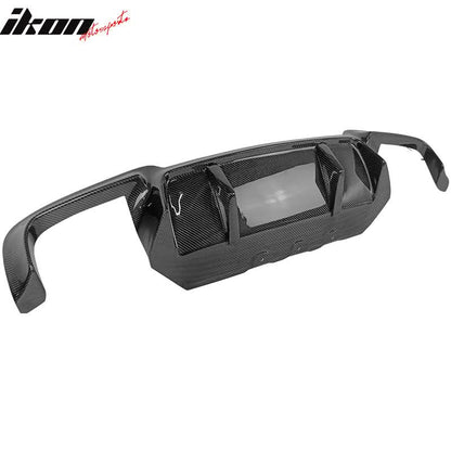 2011-2016 BMW F10 M5 M-Tech Style Rear Bumper Diffuser Carbon Fiber